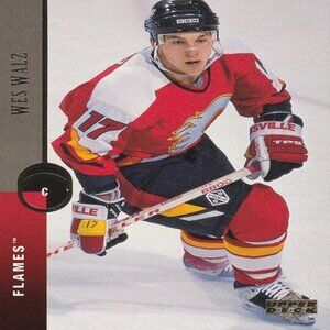Wes Walz - 1995 Upper Deck Hockey Card